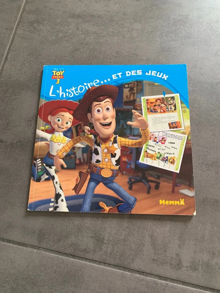 Toy story 3 livres et jeux
