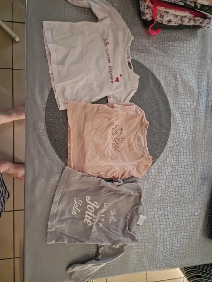 3 hauts manches longues