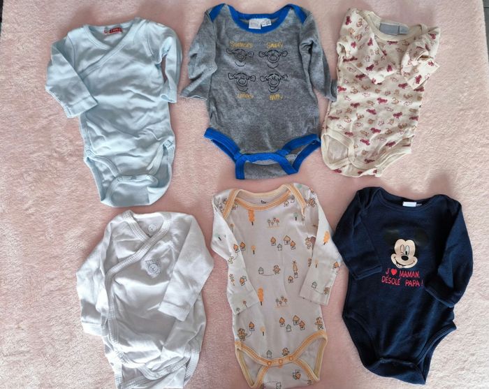 Lot 3 mois garçon hiver mi saison - photo numéro 3