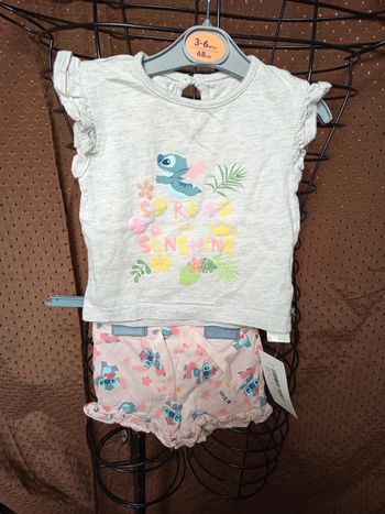 Ensemble stitch taille 3/6mois
