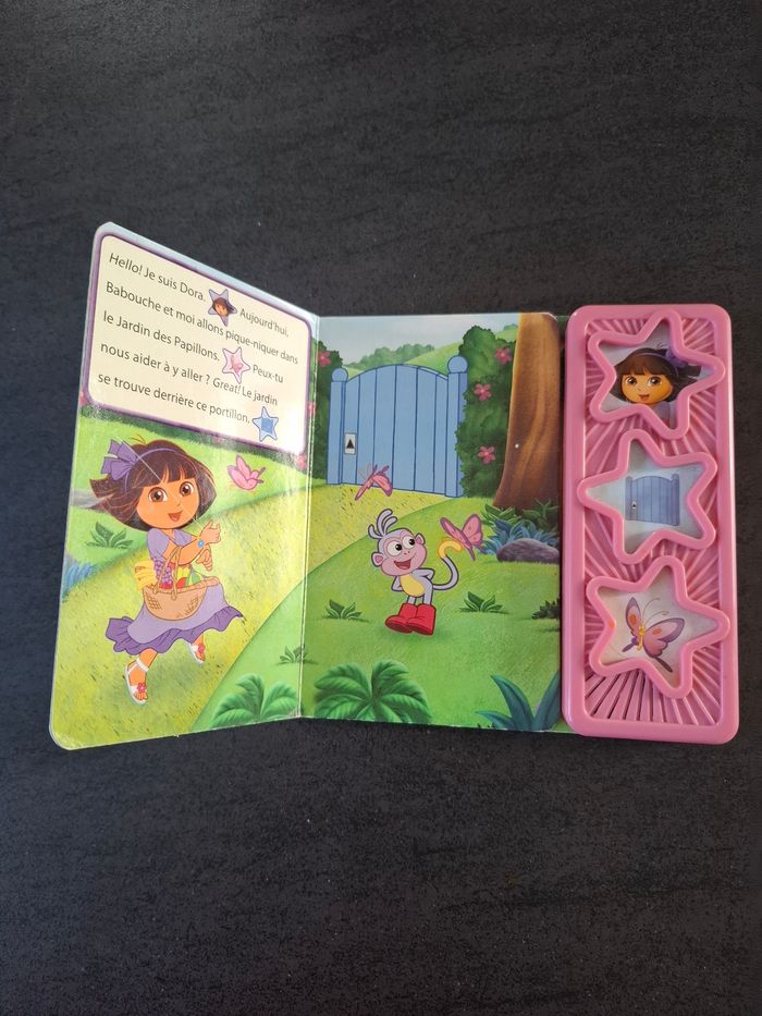 Livre sonore Dora l'exploratrice Le jardin des papillons en bon état - photo numéro 3