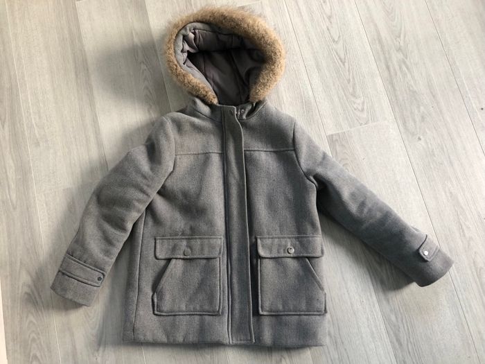 Manteau fille 12 ans gris kiabi parka caban hiver