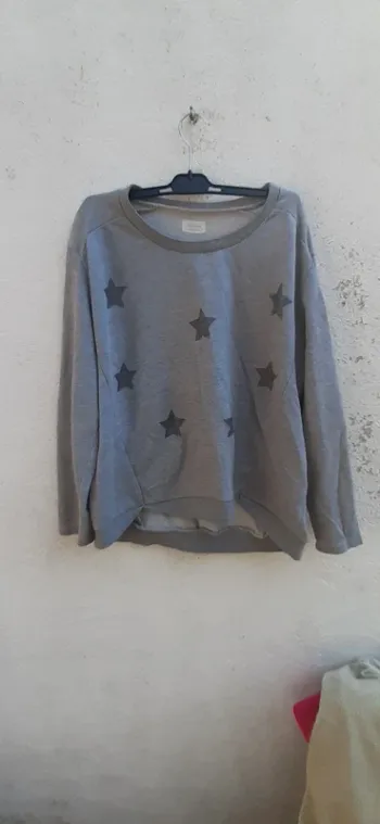 Sweat gris taille M Nümph
