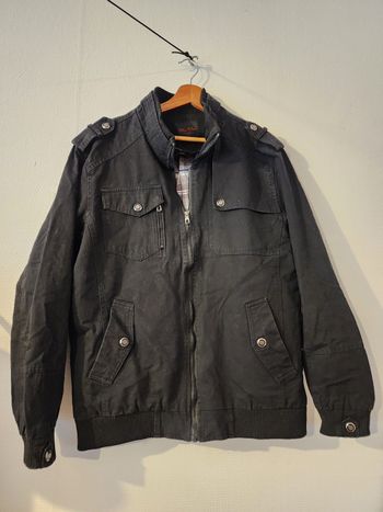 Veste noire pour homme