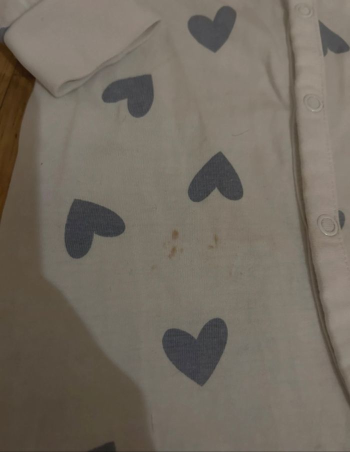 💖 Lot de 4 Pyjamas/Grenouillères H&M - Taille 4 à 6 Mois - photo numéro 6