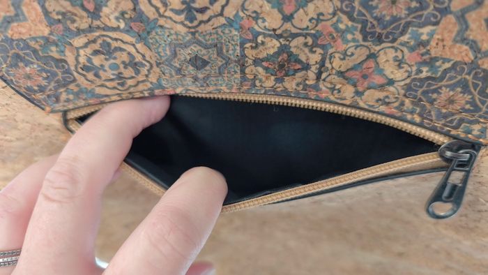 🌺 Sac a main rond bandoulière en liège - Neuf 🌺 - photo numéro 9