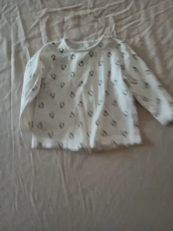 Tee-shirt manches longues 12 mois