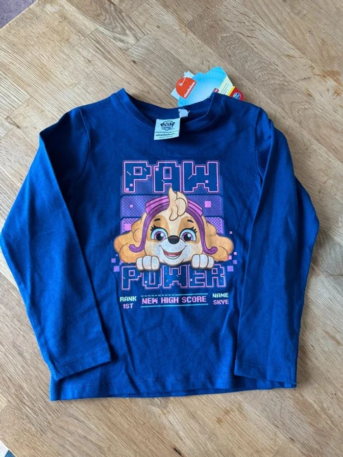 Tee shirt manche longue pat patrouille