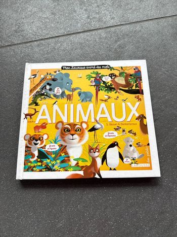 Livre mon Larousse animé des animaux
