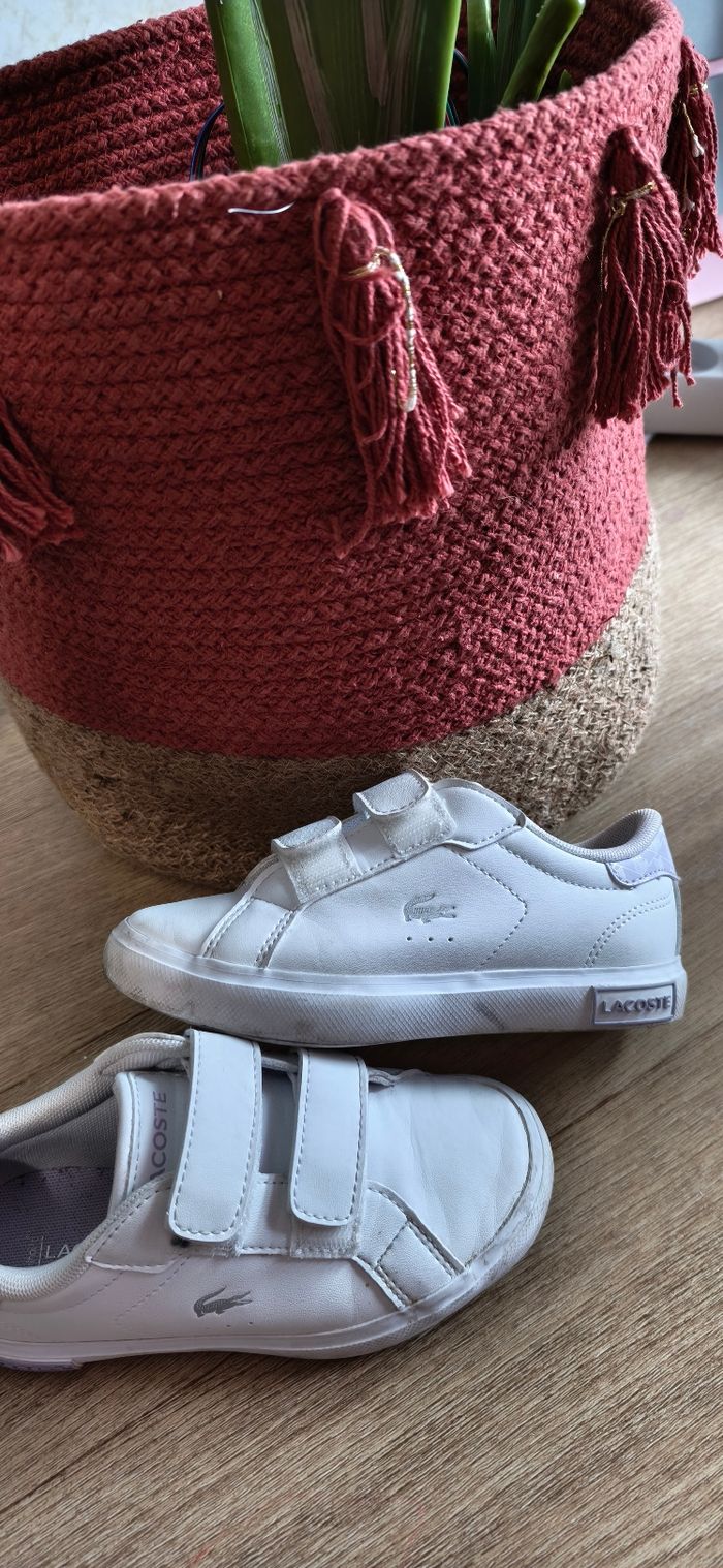 Basket lacoste fille - photo numéro 3