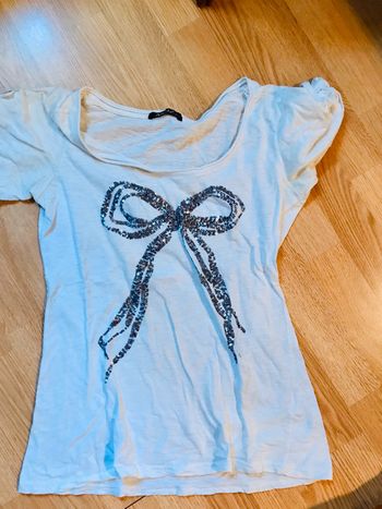 T shirt m/l noeuds papillon