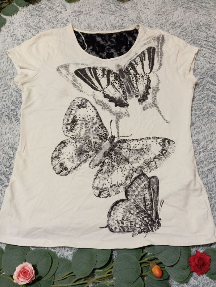 Tee-shirt papillon