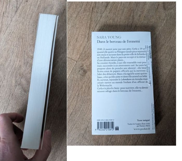 Livre Dans le berceau de l'ennemi Sara Young - photo numéro 2