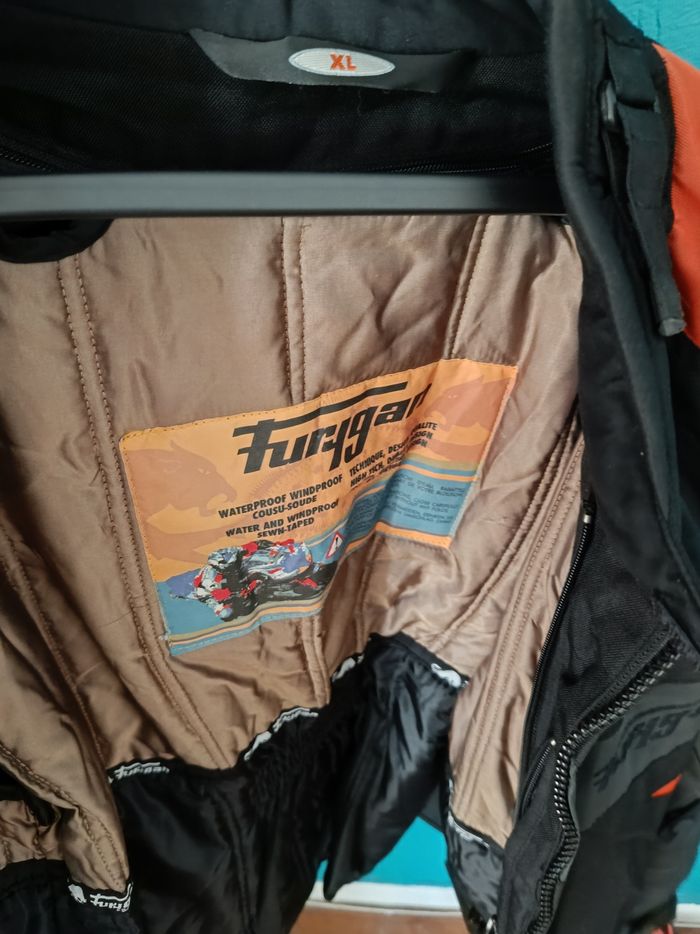 Blouson moto furygan taille XL protection épaule dorsale et coude. - photo numéro 4