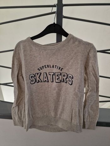 pull gris Tape à l'œil