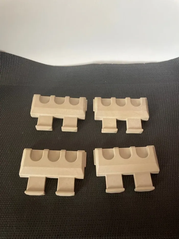 Playmobil  lot créneaux château 3030 3123 3667 3666 3859 3888 4063 7175 moyen âge château - photo numéro 5