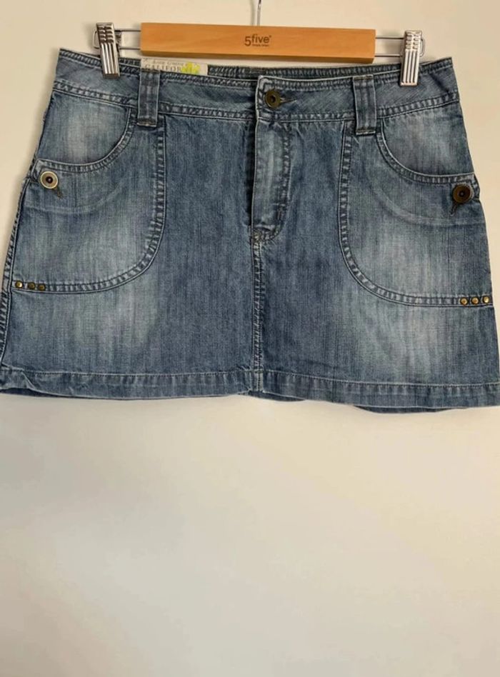 Mini jupe en jean vintage IKKS