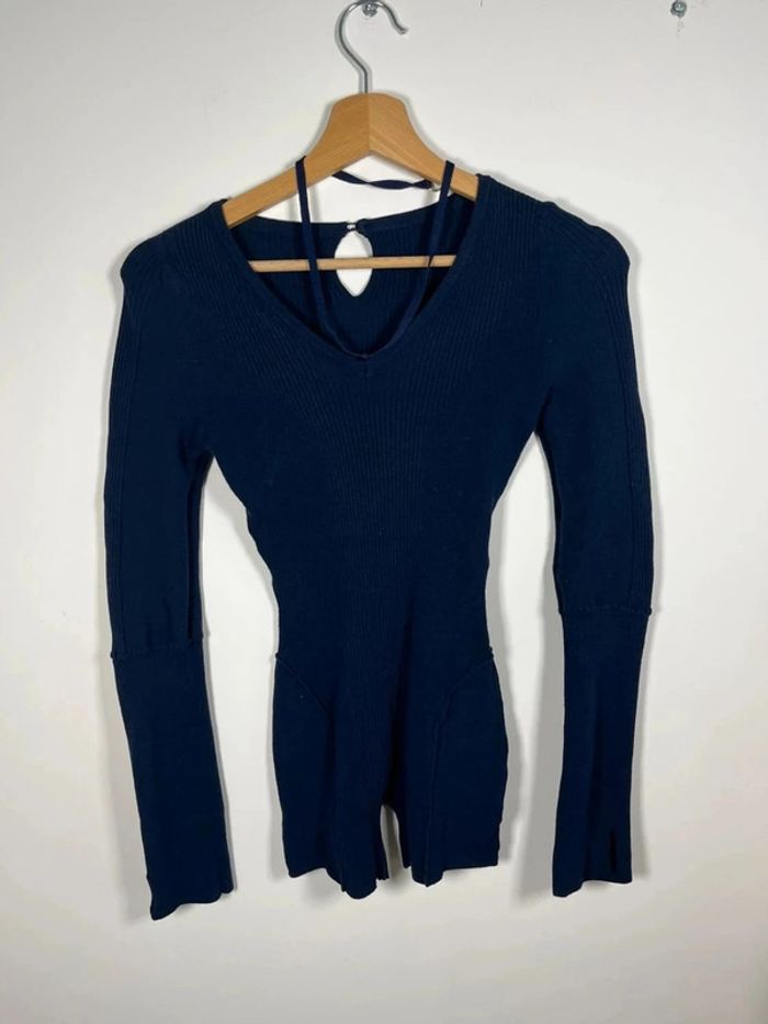 Combi short Cielo bleu marine Jacquemus - photo numéro 3