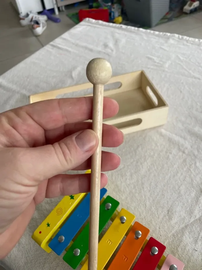 Xylophone bois multicolore - photo numéro 8