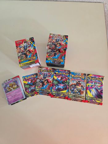 Kit ap me1 pokemon ouvert booster neuf