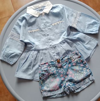 Ensemble été fillette 2ans