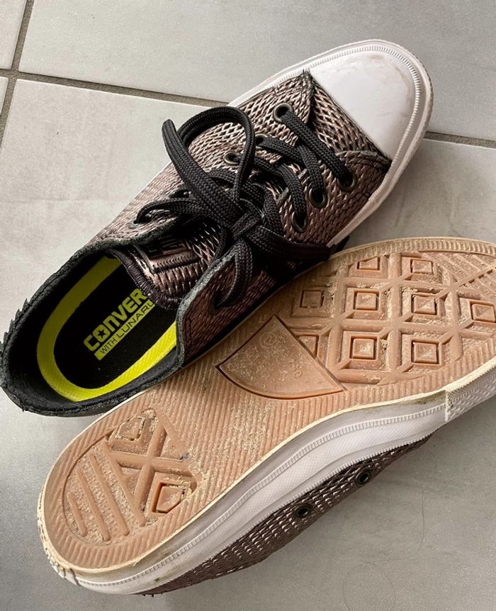 Converses basses « métalliques » - photo numéro 2
