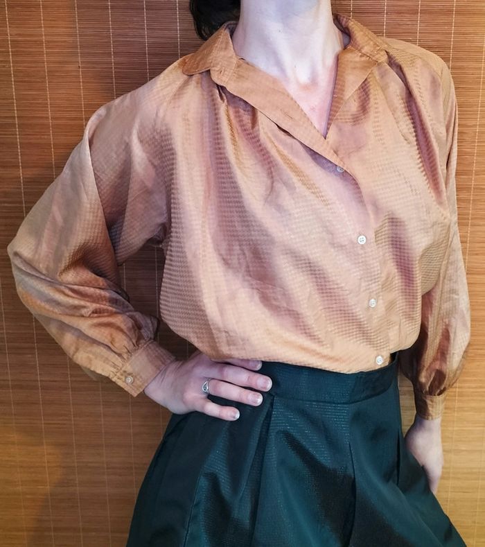 Chemise vintage David Leroy Taille 44 - photo numéro 5