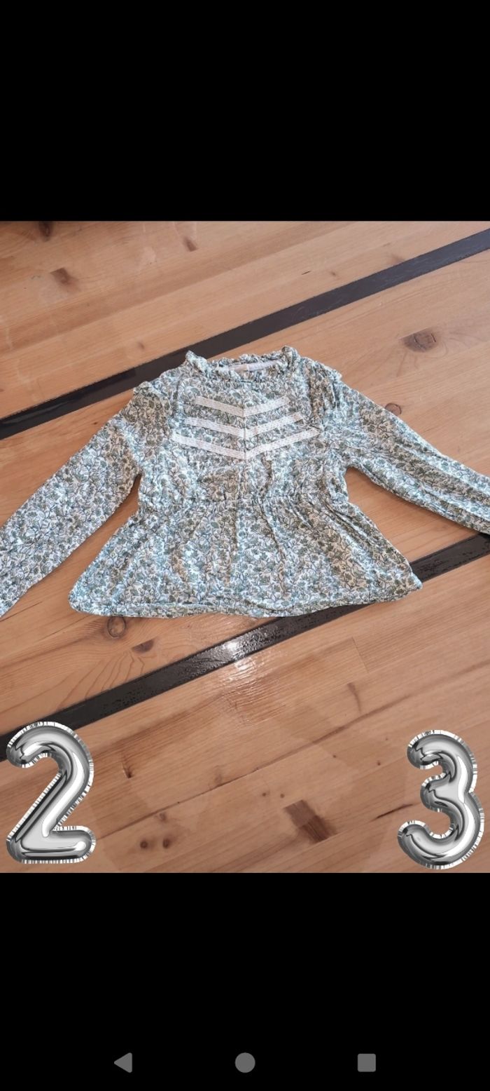 Blouse fille 2-3 ans