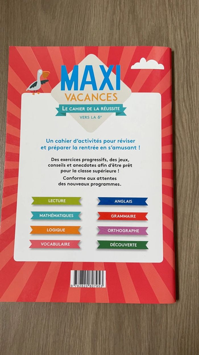 Cahier de vacances, tout neuf - photo numéro 3