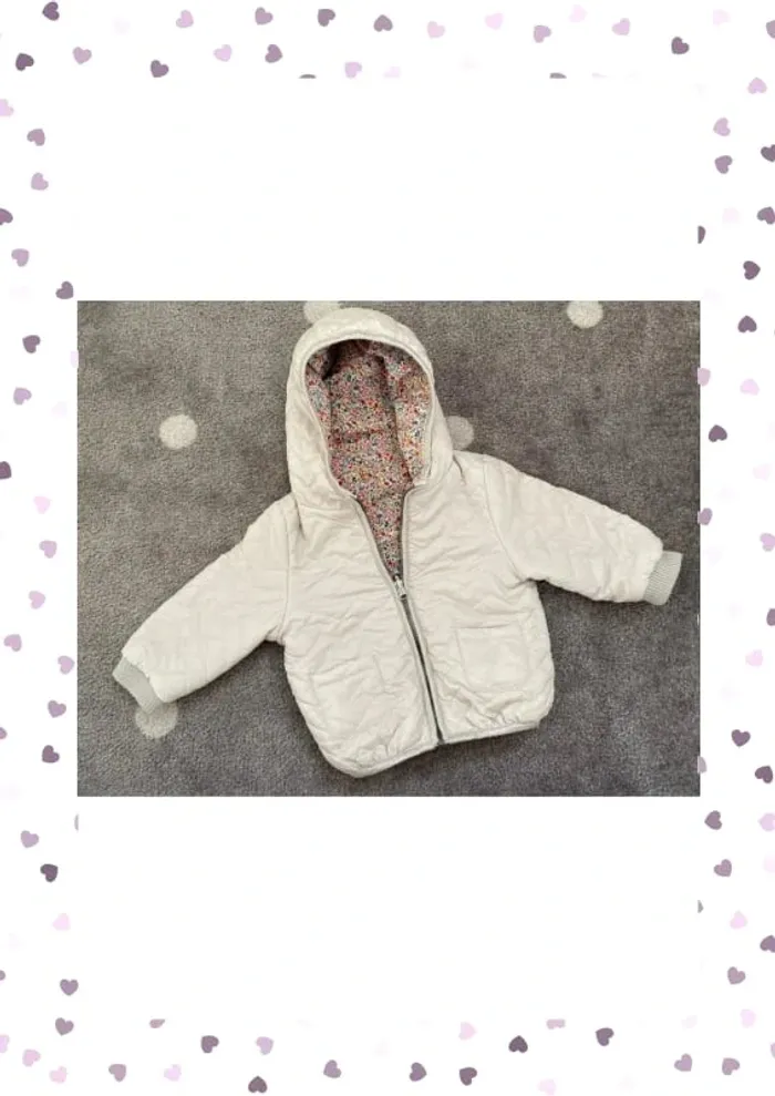 TAO Doudoune Réversible Taille 9 mois/71 cm