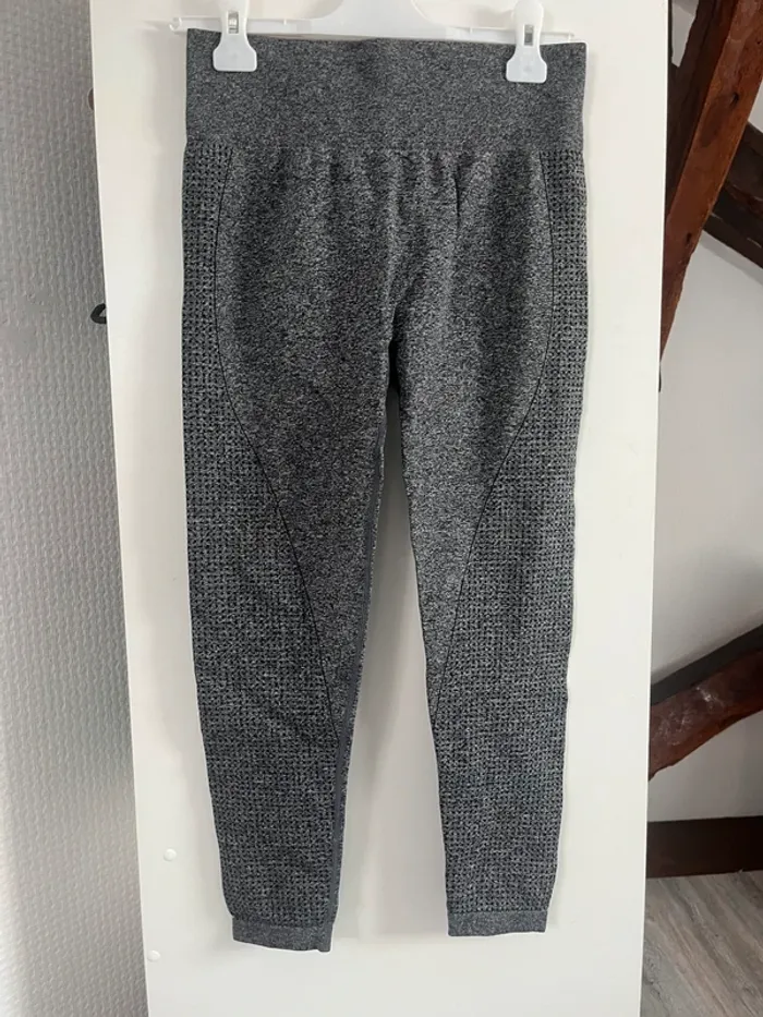 Leggings de sport gris - photo numéro 2