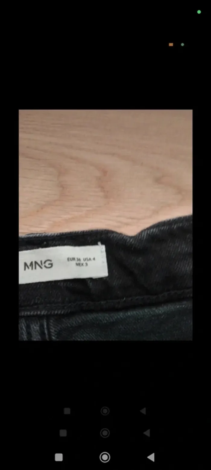Jean noir newmom Mango S - photo numéro 7