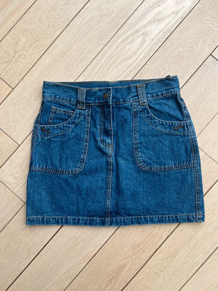 Mini jupe en jean/ denim y2k vintage 2000 fashion - photo numéro 2