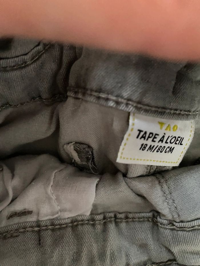 Salopette neuve tape à l’œil 18 mois - photo numéro 2