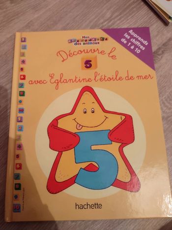 Livre Découvre le 5 avec Églantine l'étoile de mer