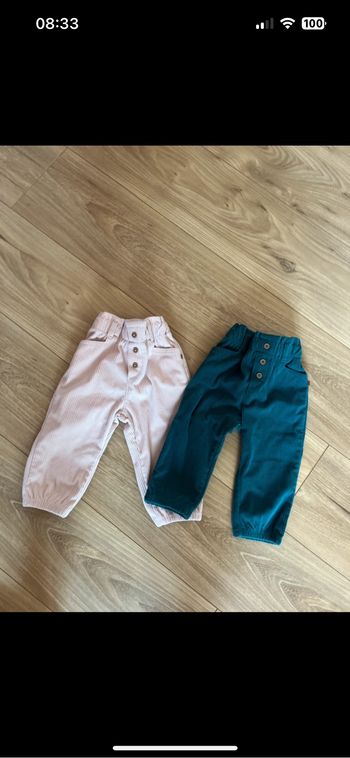 Lot vêtements bébé fille 9 mois