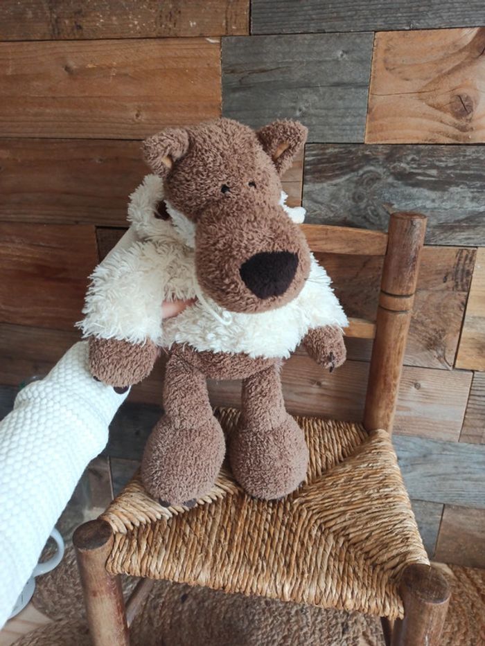 peluche loup mouton tbe - photo numéro 4