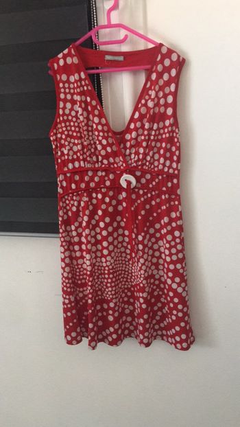 Robe à pois femme L