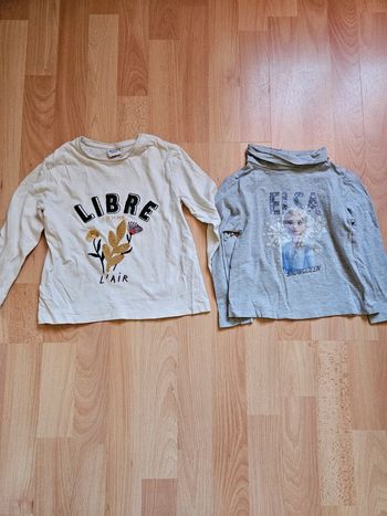 Lot de 2 t-shirts manches longues 3 ans