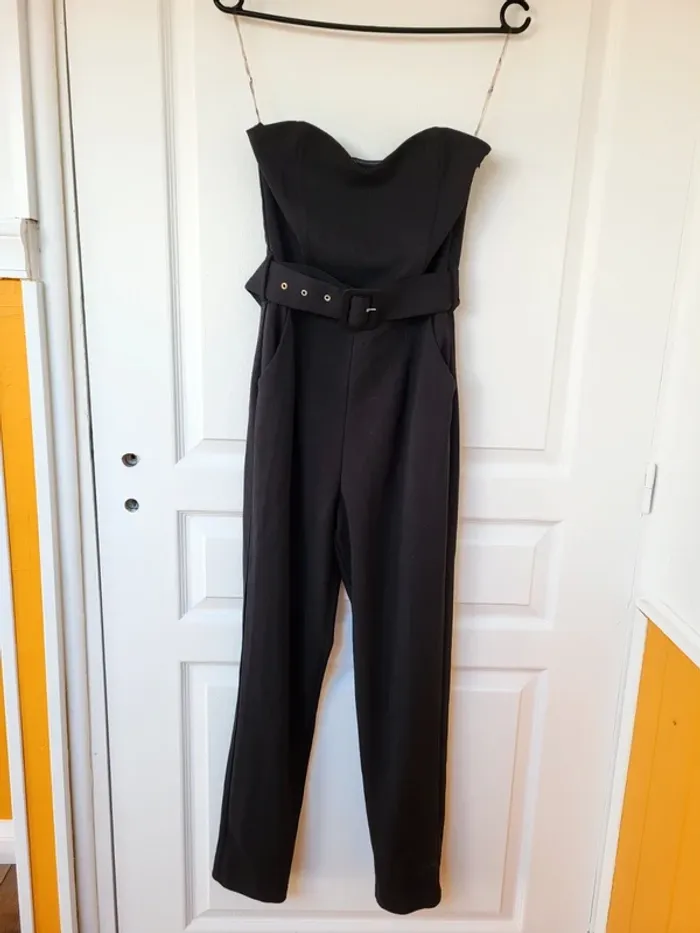 Combinaison bustier noire