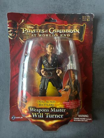 Figurine Will Turner - Pirates des Caraïbes - Neuf sous blister