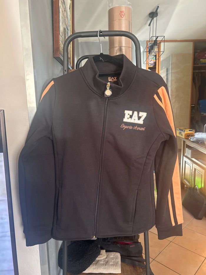 Sweat-shirt zippé Emporio Armani