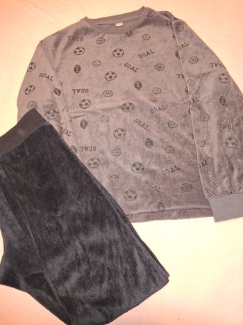 Pyjama velour garcon
