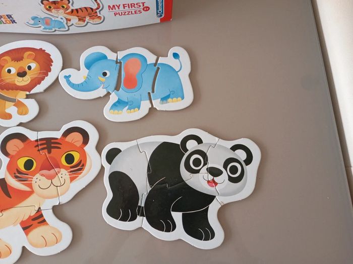 Boîte avec puzzles 2 ans Clementoni - photo numéro 4