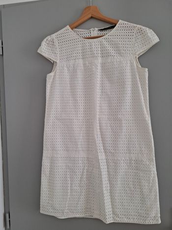 Robe blanche zara