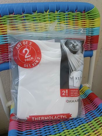 Lots t-shirt thermolactyl Damart enfants