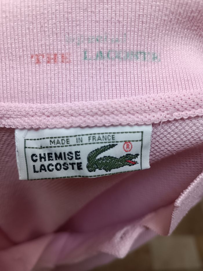 Polo Lacoste Taille M - photo numéro 5