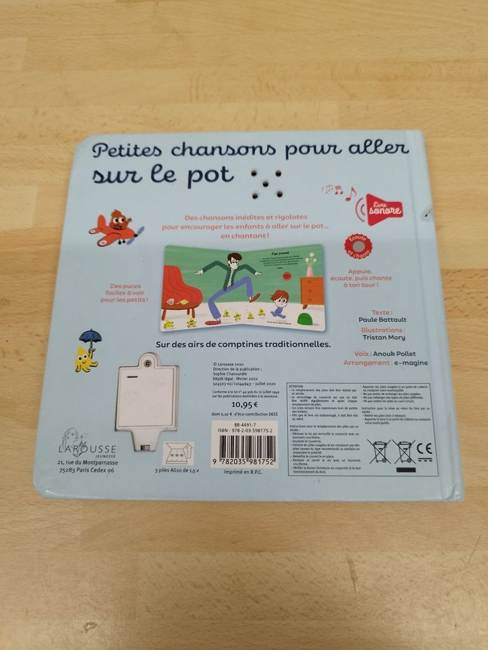 Petites chansons pour aller sur le pot - photo numéro 2