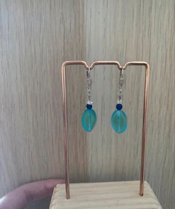 Boucles d'oreilles turquoises