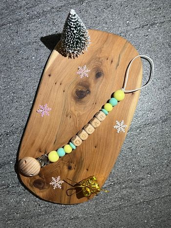 Attache tétine personnalisée